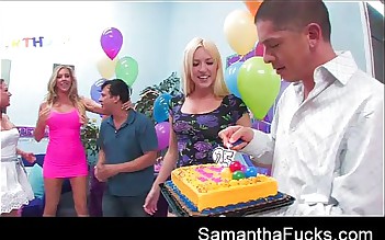 Samantha Saint Orgy